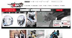 Desktop Screenshot of motorcyclegear.co.nz